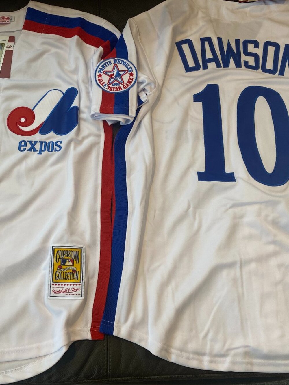 1980s MONTREAL EXPOS ANDRE DAWSON Men's JERSEY M,L,XL,2X,3X by Miichell and Ness